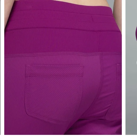 Lululemon Street To Studio Pant II Regal Plum Size 8 - Picture 7 of 13